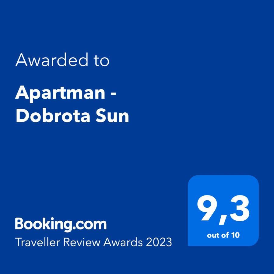 Apartman - Dobrota Sun Apartment Котор Екстериор снимка
